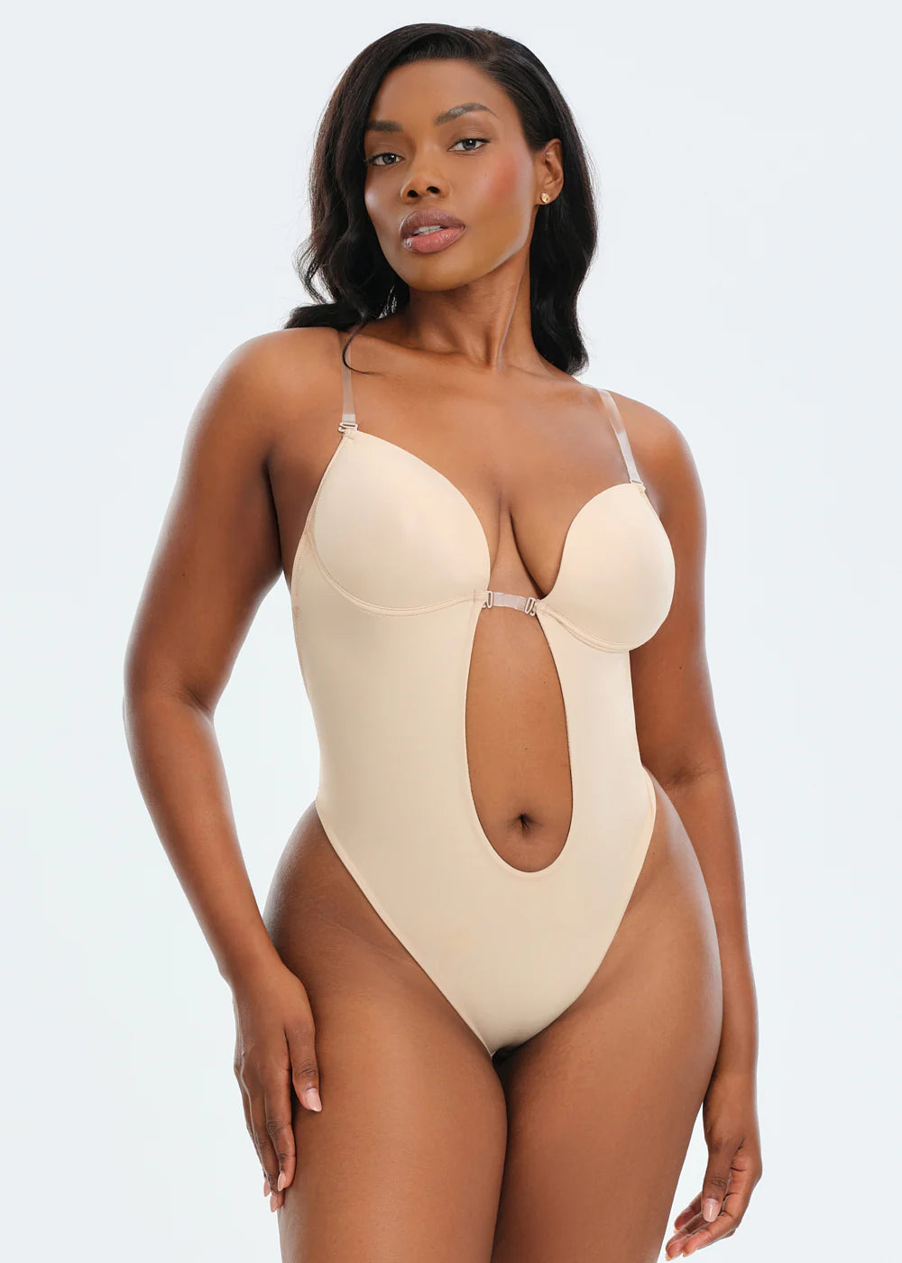 Modelujące body na ramiączkach